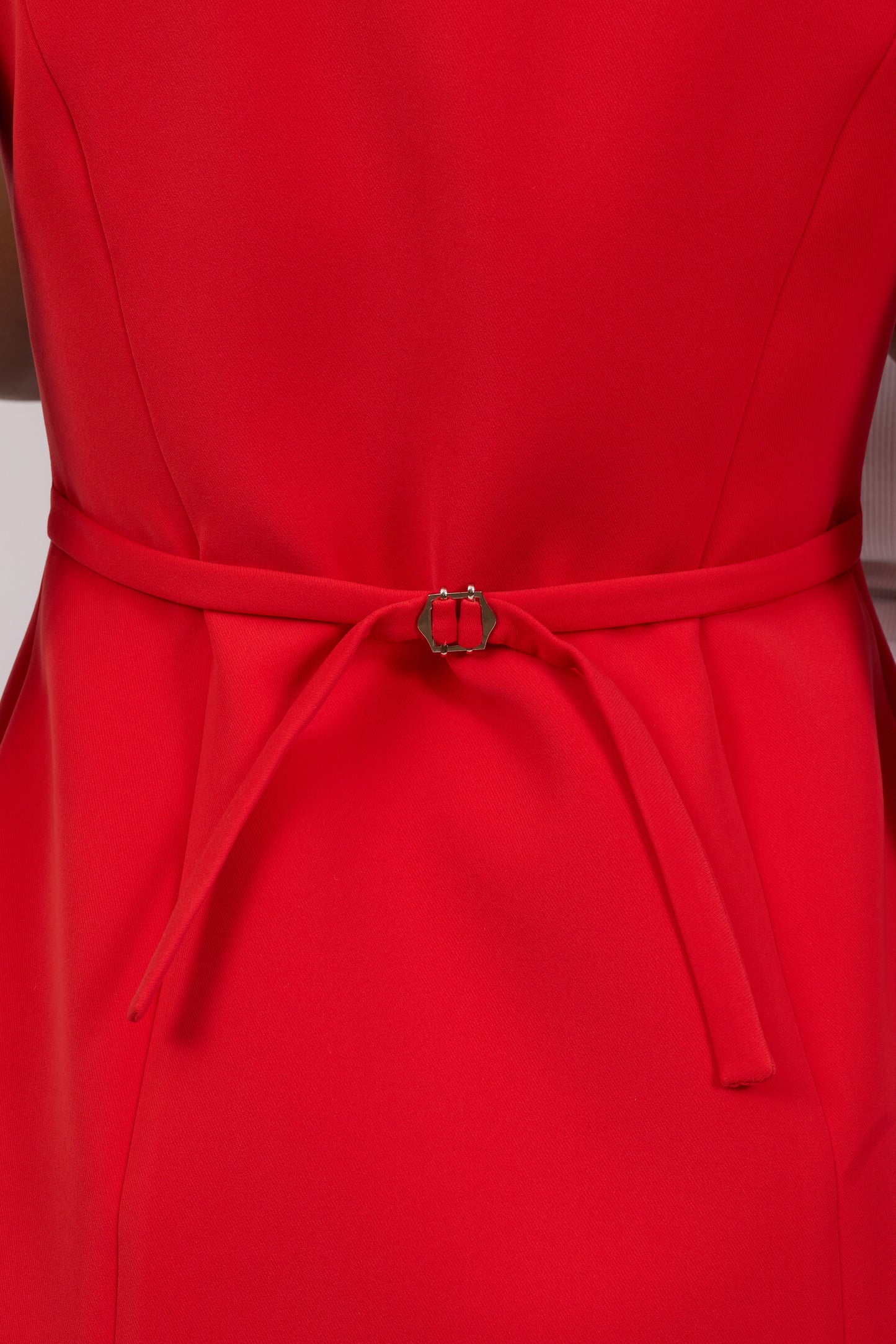 The Ava Waistcoat - Sculpted Tailored Vest - Tangerine