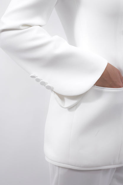 The Nova Blazer - White