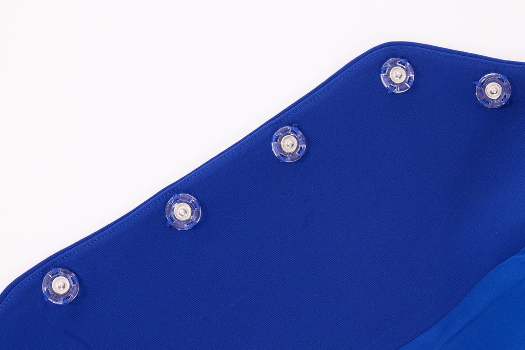 The Ava Waistcoat - Sculpted Tailored Vest - Cobalt