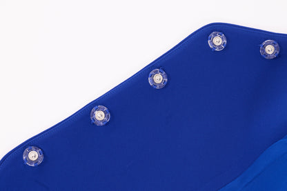 The Ava Waistcoat - Sculpted Tailored Vest - Cobalt